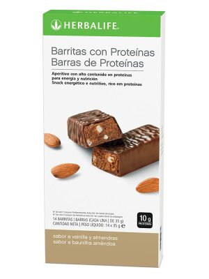 Barritas con Proteinas - Vainilla con Almendras